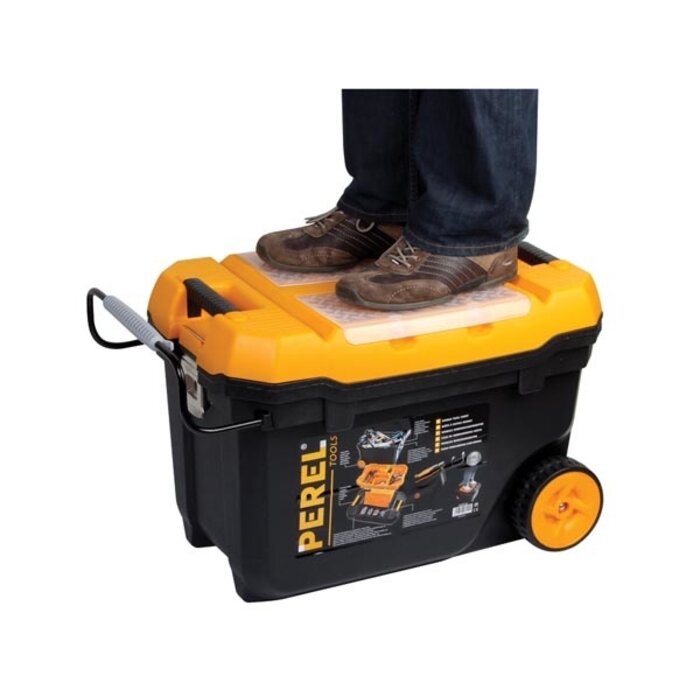 Perel Perel Werkzeugkoffer auf Rädern - 595 x 420 x 370 mm