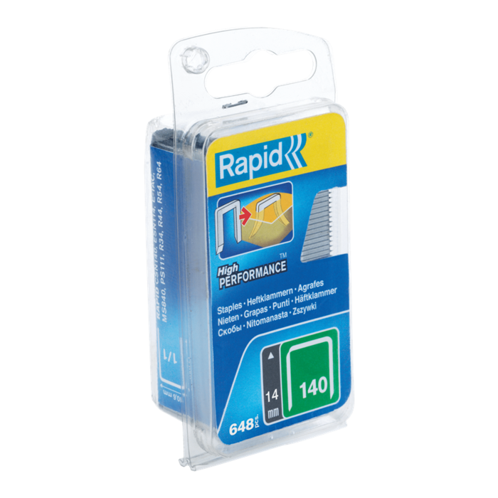 Rapid Rapid nieten 140-14 mm galvaniseerd zaagsnede 650 stuks