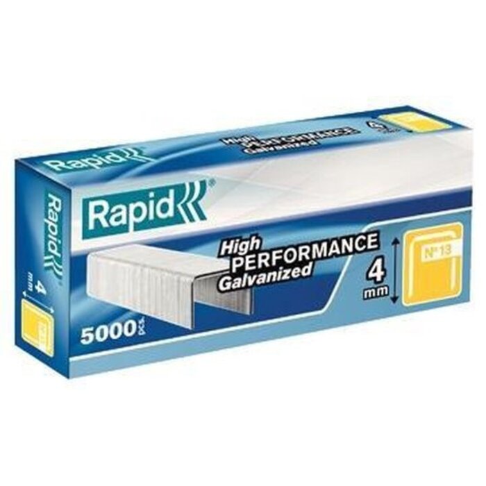 Rapid Rapid Nieten 13-4 mm Gegalvaniseerd 5.000 st.. Box