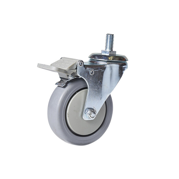 Matador Zwenkwiel HX serie 4&amp;amp;quot;-100 mm met rem