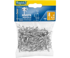 Rapid Rapid Blindklinknagels Standaard Ø 4 x 8 mm 100 st.. Zak
