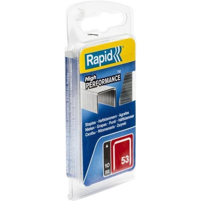 Rapid Rapid 40109504 Nieten - No. 53 - Gegalvaniseerd - 10mm (1080st)