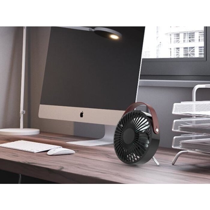 Perel Exzellentes Design – USB-Lüfter – Schwarz