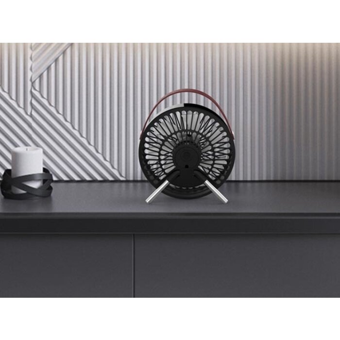 Perel Excellent Design - Ventilateur USB - Noir