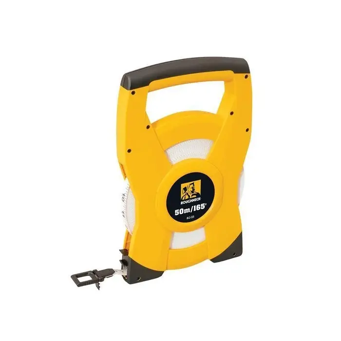 Roughneck Roughneck meetlint  50m-165ft (breedte15mm) in open behuizing