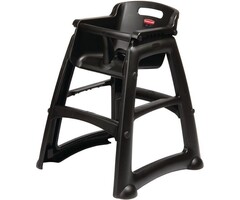 Rubbermaid Rubbermaid Sturdy Chair kinderstoel zwart