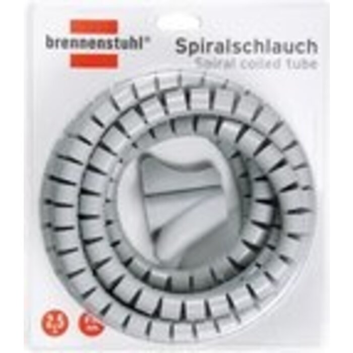 Brennenstuhl Spiraalslang L = 2,5m; Ã˜ = 20mm grijs