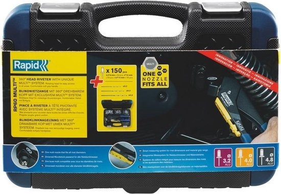 Rapid Rapid RP60 MULTI draaiende kop Klinkhamer Case - 5001128