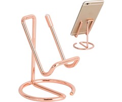 The Otter Bottle Telefoonstandaard rosegoud