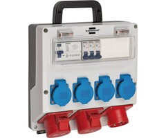 Brennenstuhl Prise de distribution murale Brennenstuhl 4x 230V Schuko, 2xCEE 400V/16A