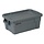 Boîte de rangement Rubbermaid Brute 53L gris avec couvercle