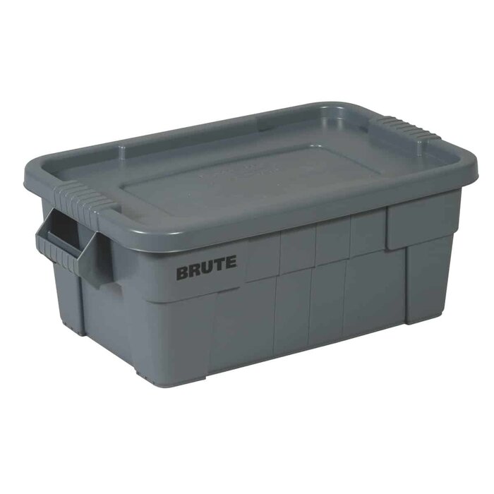 Rubbermaid Rubbermaid Brute Aufbewahrungsbox 53L grau mit Deckel