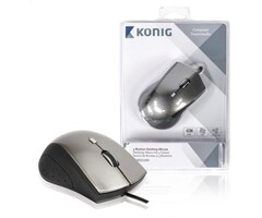 Konig CSMSD200 Desktop-muis met 3 knoppen medium-size