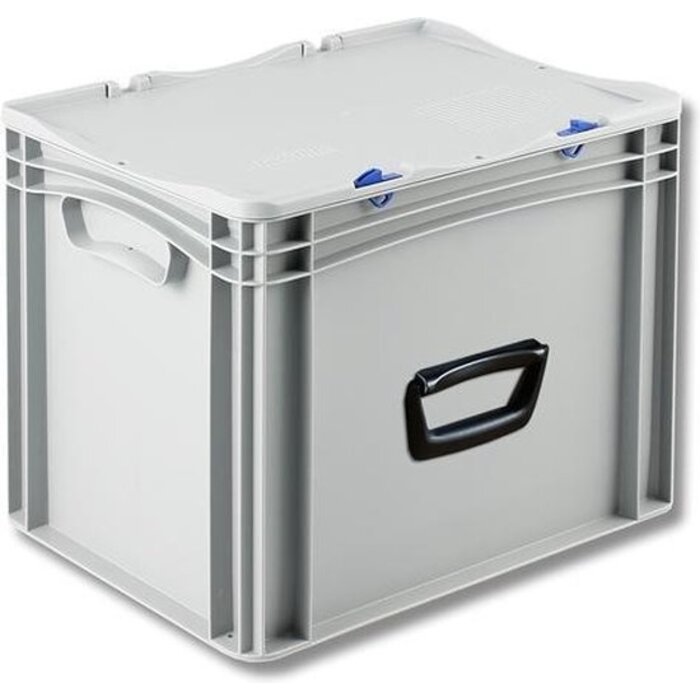 Coffret plastique basicline empilable 400 x 300 x 285 mm