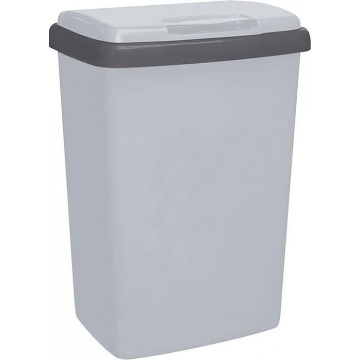 Top-Fix Abfalleimer 50 Liter mit flachem Deckel