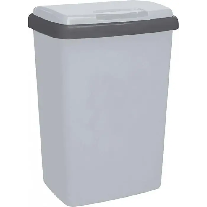 Top-Fix Abfalleimer 50 Liter mit flachem Deckel