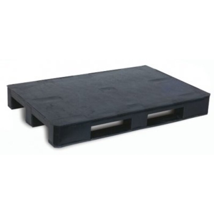 Kunststoffpalette 1200 x 800 mm mit drei Kufen