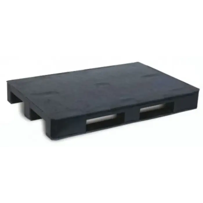 Palette plastique 1200 x 800 mm avec trois patins