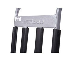 Matador Gummischutzleiste für Sackkarre 70°Shore schwarz Innen 38x20 mm