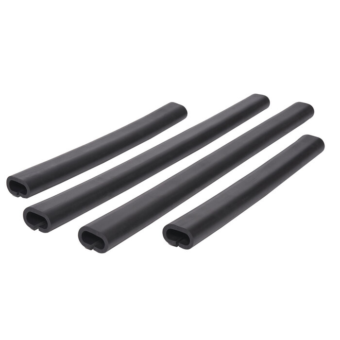 Matador Gummischutzleiste für Sackkarre 70°Shore schwarz Innen 38x20 mm