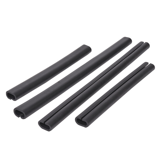 Matador Gummischutzleiste für Sackkarre 70°Shore schwarz Innen 38x20 mm