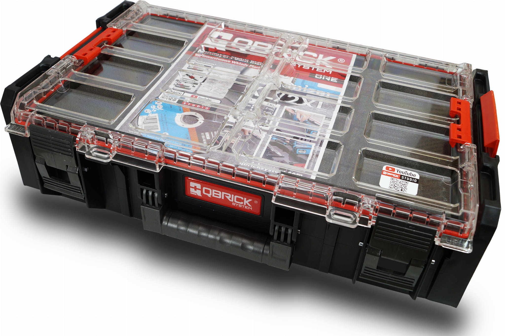 QBRICK QBRICK SYSTEM - organiser - SYSTEM ONE - ORGANISER 2XL - met schuimrubber