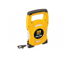 Roughneck Roughneck meetlint 30m-100ft (breedte15mm) in open behuizing