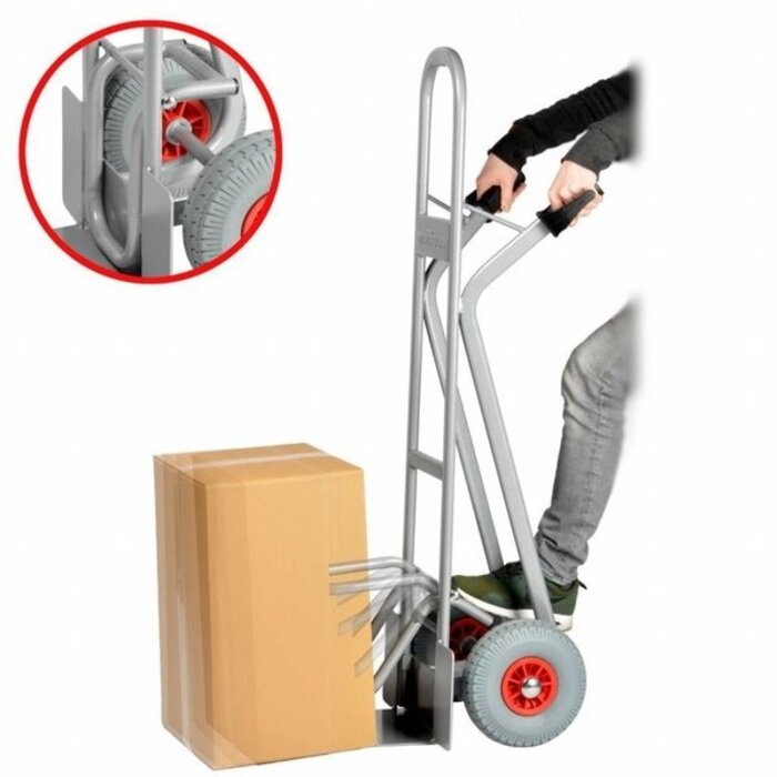 Matador Diable Matador M Easyoffloader pédale, pneus increvables, 500x505x1380mm