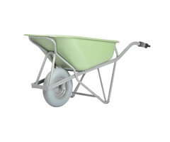 Matador Matador Schubkarre,90L hdpe grün Profi-Max Plus mit pannensicherem CT-Reifen