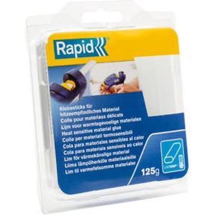 Rapid Rapid lijmpatronen ovaal 9x94mm universeel blister transparant (16 stuks)