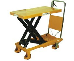 Heftafel verrijdbaar hefhoogte tussen 340-900 mm maximaal 500 kg