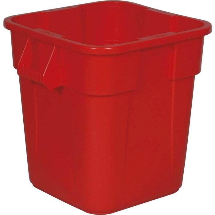 Rubbermaid Rubbermaid Brute Container Vierkant - 106 l - Rood