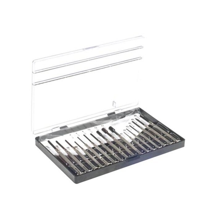 Toolland Satz mit 16 Präzisions-Schraubendrehern