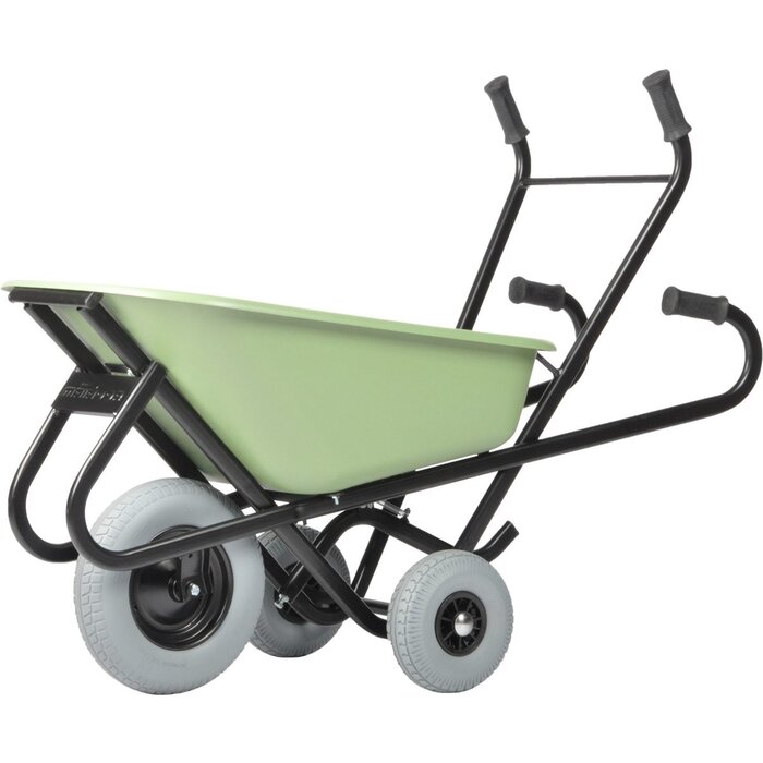 Matador Brouette Matador 90ltr ergo Toro® CT boîte verte avec pneu extra large anti-crevaison