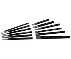 Roughneck Roughneck 31-180 Jeu de poinçons et ciseaux 12 pièces