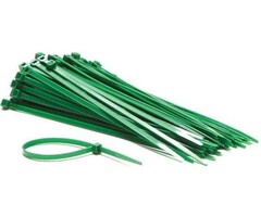 Perel Perel Set de Colliers de Câblage en Nylon - 4.6 X 200 Mm - Vert (100 pièces)