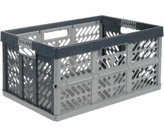 Klappbox 45 liter - 55X37X28 cm lichtgrijs-grijs