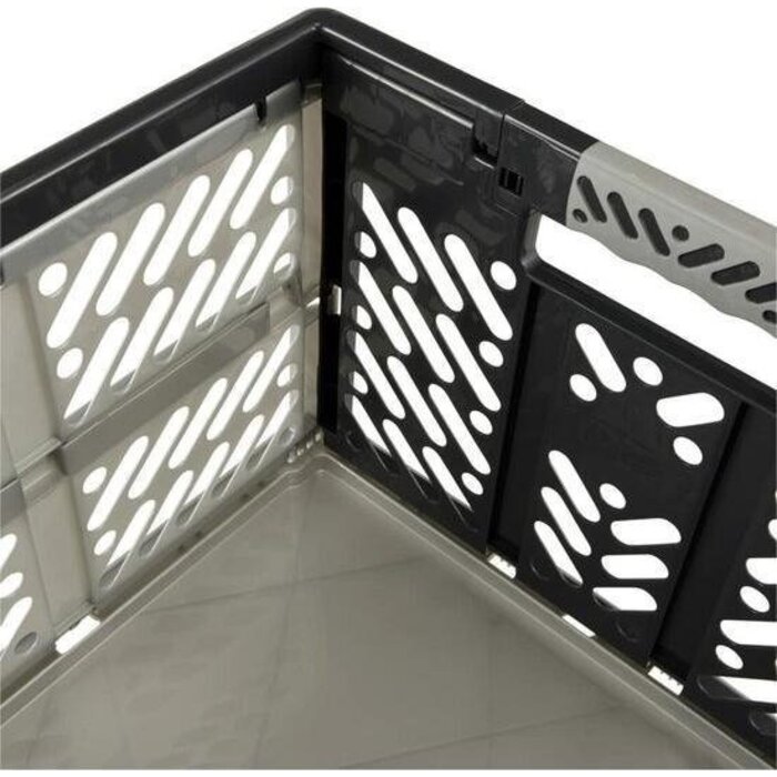 Klappbox 45 liter - 55X37X28 cm lichtgrijs-grijs
