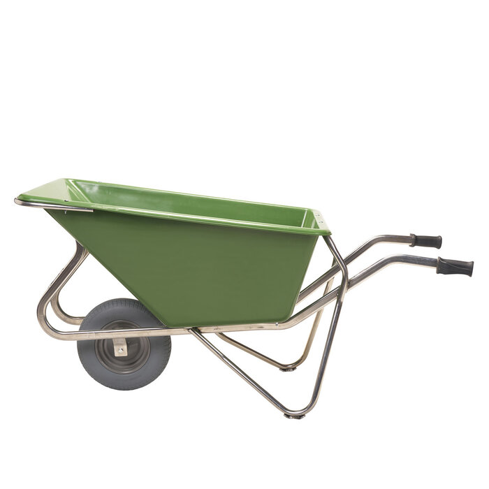 Matador Matador Kruiwagen Noka 160 v.v. lekvrije band en polypropyleen bak,