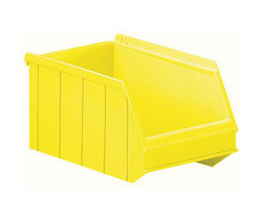 Matador Bac gerbable 3 jaune pour entrepôt mobile L250x150x130mm