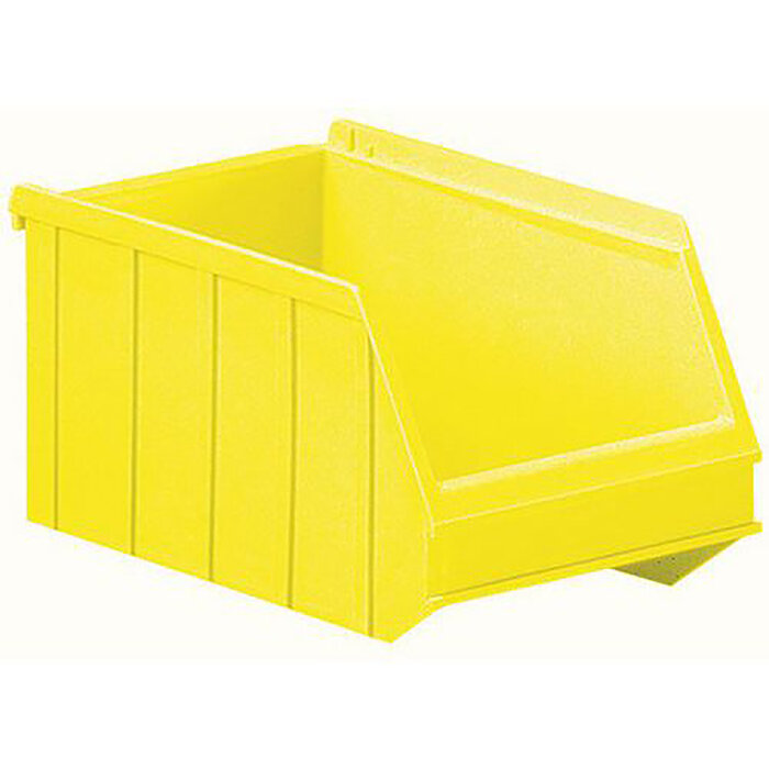 Matador Bac gerbable 3 jaune pour entrepôt mobile L250x150x130mm