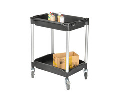 Matador Matador Regalwagen 608E mit 2 Kastenböden L790 x B480 x H875 mm schwarz