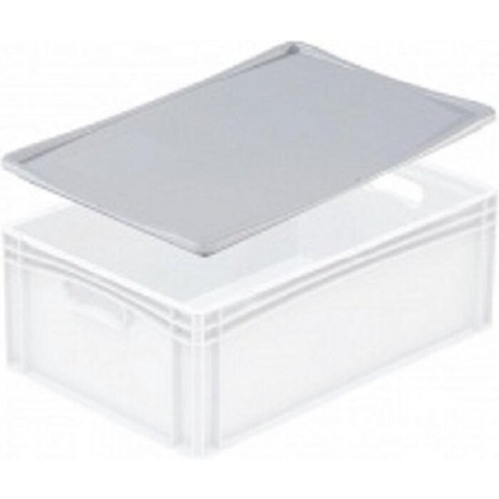 Couvercle en plastique de PP-C pour conteneur 600x400 mm