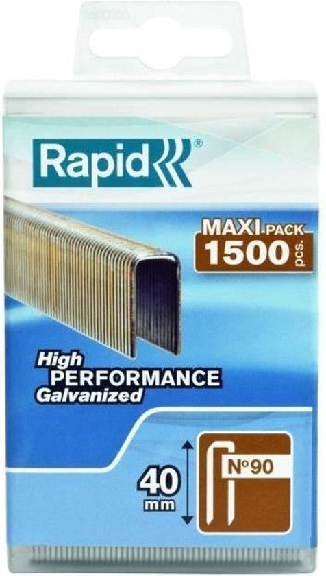 Rapid Rapid 5000127 Smalrugnieten - Type 90 - 40mm (1500st)