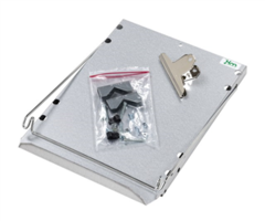 Kongamek Schrijfplankje in verzinkt plaatstaal Universeel, A4 formaat, met klem.