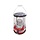 Perel Petroleumkachel - 4,6 liter - 2600W - Staal - Rood-Zilver  Voor Buiten