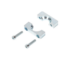 Matador Jeu de supports de serrage pour serrure de barre d'attelage avec tapis de montage Dim. 70x58x15mm