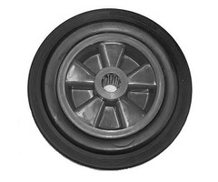 Matador M-813-V AS R2-Wiel,volgummi Ø250,k.roll.as Ø25mm