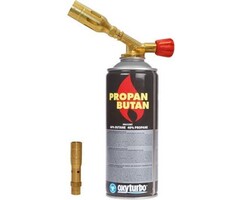 Oxyturbo - Brûleur à gaz avec 2 embouts supplémentaires