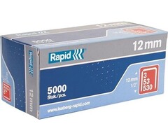 Rapid Rapid Heftklammern 53/12 mm Verzinkt 5.000 Stück. Schachtel